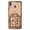Full wrap Anti-dust Phone Case For Samsung Galaxy M20/SM-M205FD Fashion Design Cartoon Anti-knock Dirt-resistant Cute. 