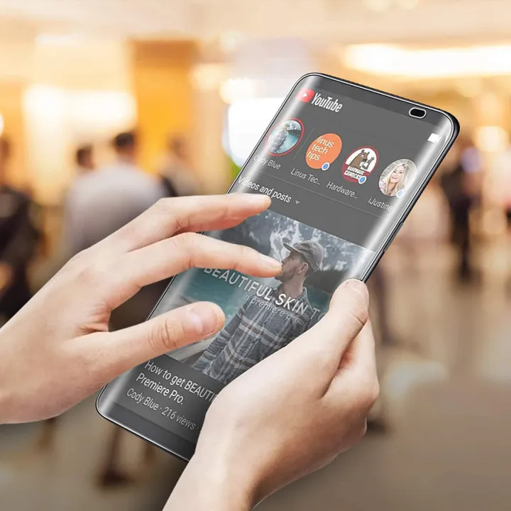 Samsung%20S10+%20Plus%20Hydrogel%20Unbreakable%20Membrane%20Screen%20Protector%20(Not%20Temper%20Glass)%20-%20Image%205