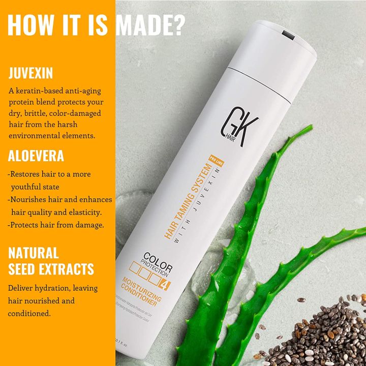 GK%20HAIR%20Moisturizing%20Conditioner%20300ml%20PRO%20LINE%20Color%20Protection%20%5B%20Hair%20Taming%20System%20with%20Juvexin%20-%20Hydrates%20,%20Adds%20Shine%20,%20Fights%20Frizz%20%5D%20-%20Image%202