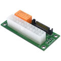 Power Board Dual PSU Multiple Power Supply Adapter Add2Psu with Sata ATX 24Pin to 4Pin Connector for Bitcoin Miner. 