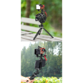 OYPFXMI 1/4 Screw Hole Cold Shoe Bracket Vlog Expansion Bracket 3 Hot Shoe Adapter ,for Camera Tripod Cell Phone Clip. 