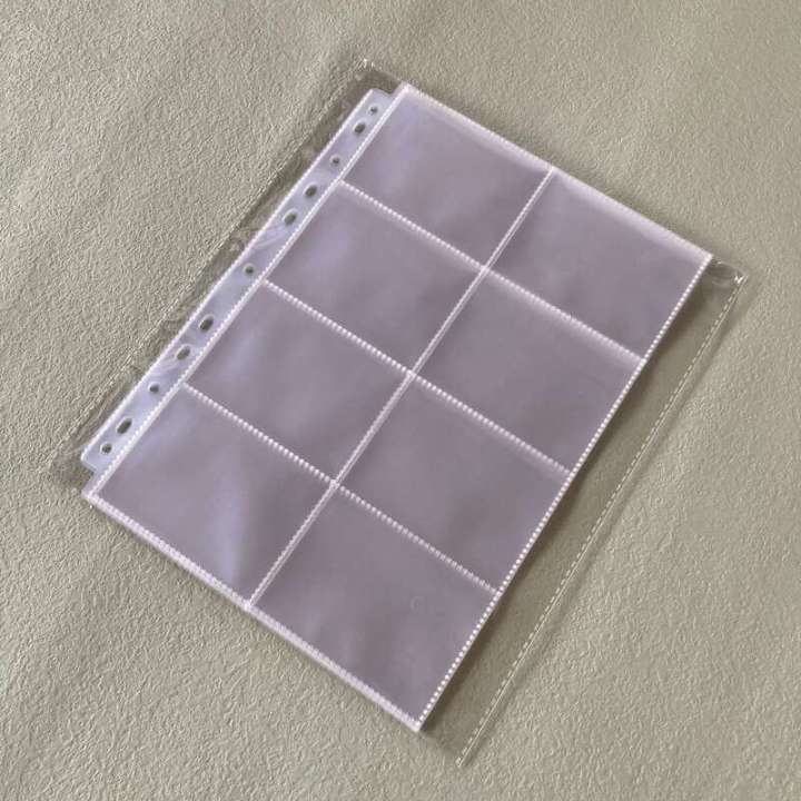 A4%20Binder%20Photocards%20Holder%20Kpop%20Card%20Page%202/3/4/9/10%20PVC%20Free%20Photo%20Album%20Refills%204x6%2010x15%20Pocket%20Sleeves%20-%20Image%206