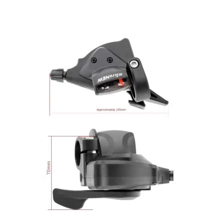 Durable%207/8/9/10/11Speed%20Mountain%20Bike%20Shifter%20Left%20Right%20Thumb%20Universal%20Bicycle%20Levers%20Shifter%20Gear%20Shifter%20Road%20Bike%20-%20Image%202