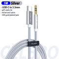 USB Type C To 3.5mm Male Headset Adapter Car Aux Audio Cable for Samsung S21 + S20 Ultra Note 20/10 Oneplus 8 Pro Phones Speaker. 