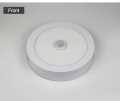 Motion Sensor LED Panel Light 12W AC 220-265V Surface Mounted LED Panel Ceiling lamp For Bathroom Balcony Stair Lighting. 