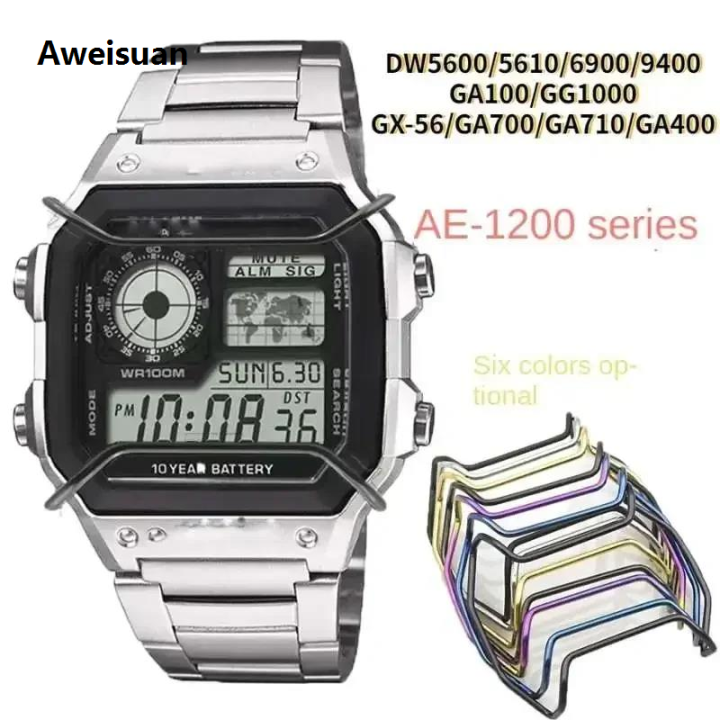 Aweisuan%20316%20Stainless%20Steel%20Watch%20Bumper%20For%20Casio%20G-Shock%20GA%202100%20Modification%20DW5600%20GW-5000%205035%20GW-M5610%20Accessories%20For%20CasiOak%20-%20Image%202