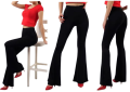 "Stylish Black Flared Pants" mango Pant For Women MG. 