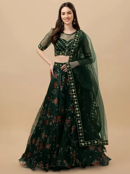 Embroidered%20Semi%20Stitched%20Net%20Lehenga%20Choli%20with%20Dupatta%20for%20Women,%20Wedding%20and%20Festive%20Wear%20-%20Image%204