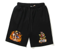 Luffy Anime Printed Half Pant Shorts For Men - Black | Fashion Cotton Casual Half pant Shorts For Men. 