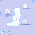 PADelux Cozzy Nights XXXL-350mm 12 Pads  No leaks, Extra long  and wide protection (pack of 10). 