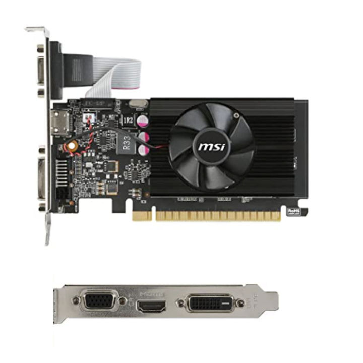 MSI%20Gaming%20Graphic%20Card%20GeForce%20GT%20710%202GB%20DDR3%2064-bit%20Graphic%20Card%20-%20Image%203