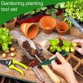 New Manual Mini Sowing Seed Dispenser Widger Set Gardening Tool Handhold Seedlings Dibber Gardening Supplies Useful Sower Set. 