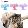 DISICHEN Affordable Silicone Hair Comb Brush Stress Release Head Scrubber Shampoo Scalp Treatment Massager Bath Comb Grooming Spa Wash Shampoo Tool. 