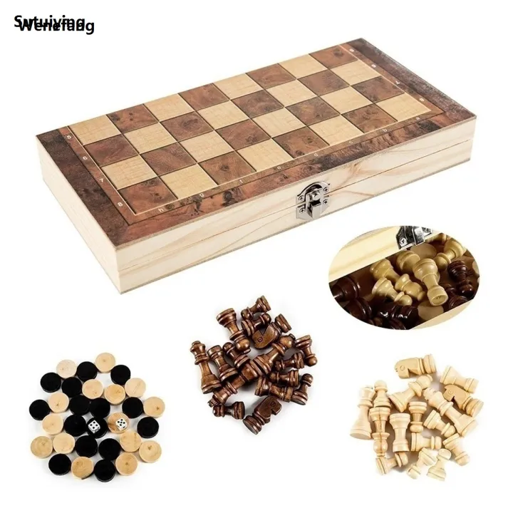 Wenefang%20Sutuiying%20New%203%20in%201%20Wooden%20Checkers%20Backgammon%20Chess%20Set,%20Board%20%E3%80%902025%20Version%E3%80%91%20Party%20Travel%20Games%20With%20Portable%20Folding%20Chessboard%20-%20Image%203