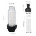 3/4 Inch Water Pre-Filter Water Filter Set with 5 Filter Inserts. 