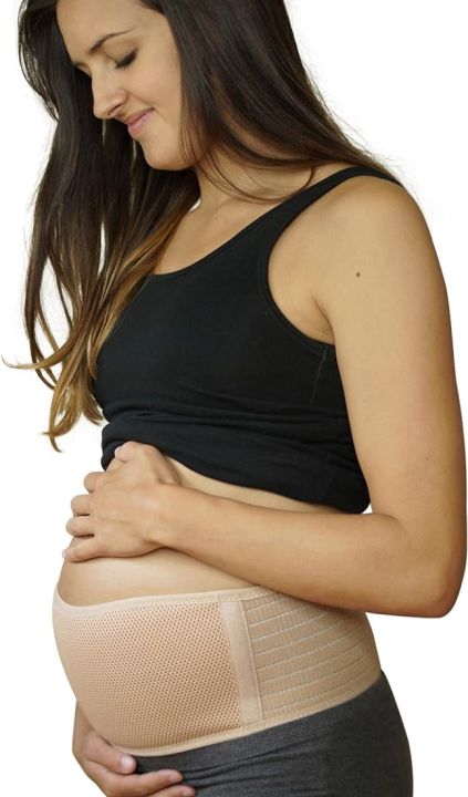 Maternity%20Women's%20Belly%20Band,%20Adjustable%20Pregnancy%20Belly%20Back%20Support%20Band%20For%20Abdomen,%20Pelvic,%20Waist,%20&%20Back%20Pain%20-%20Image%205