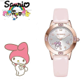 Uonevic Kids Birthday Gift dy Watches y Melo Casual Fashion Ml Kawaamoroltty Luxury Watches Sanrio Hello Ki Kuromi Cinnii Quartz Ladies Girls Objects. 
