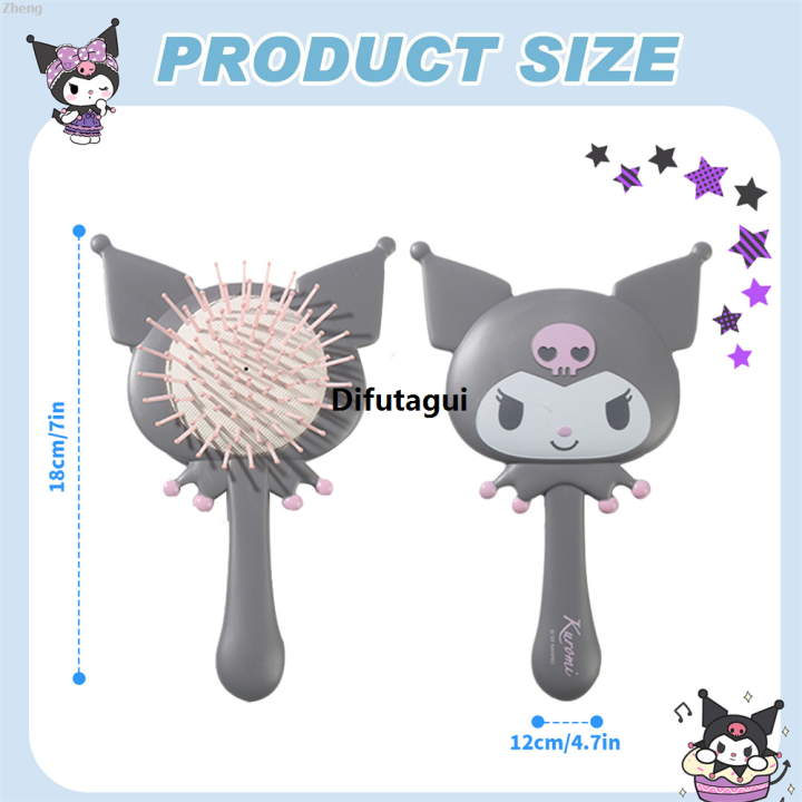 Difutagui%20Zheng%20Hair%20Comb%20Travel%20Mini%20Press%20Styling%20Tie-Free%20Portable%20Miniso%20High%20Hot%20Selling%20Quality%20Kuromi%20Hairbrush%20Head%20Massage%20Mirror%20Airbag%20Hair%20Brush%20-%20Image%205