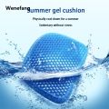 Wenefang Car Pillow Office Cooling Pad Egg Sitter Gel Flex New style Seat Cushion Soft Silicone Honeycomb Design. 