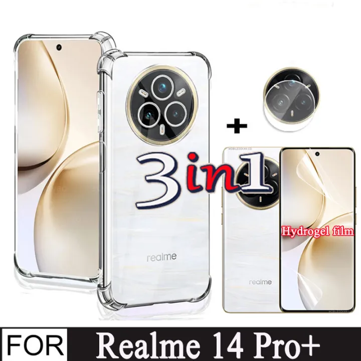 3In1%20Realme%2014%20Pro%20Plus%20TPU%20Shockproof%20Phone%20Case%20for%20Realme14Pro+%20Privacy%20Hydrogel%20Film%20-%20Image%203