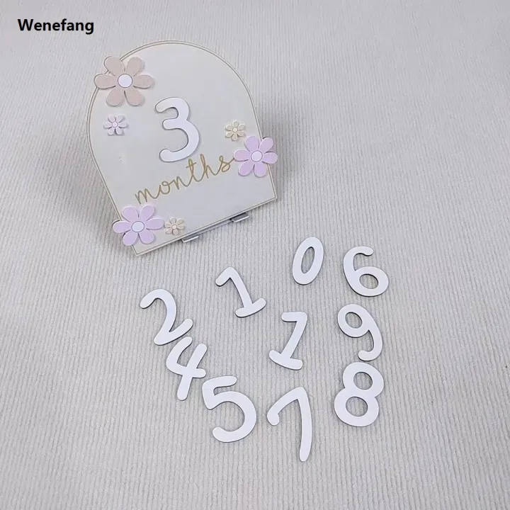 Wenefang%20Girls%20Boys%20Newborn%20Photography%20Props%20Baby%20Milestone%20Photo%20Props%20Profesional%20Wooden%20Baby%20Monthly%20Milestone%20Cards%203D%20Flowers%20Double%20Sides%20-%20Image%204