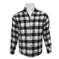 Black And White Checked Woolen Shirt For Men - Fashion | Shirts For Men | Men's Wear | Woolen Shirts For Men |. 