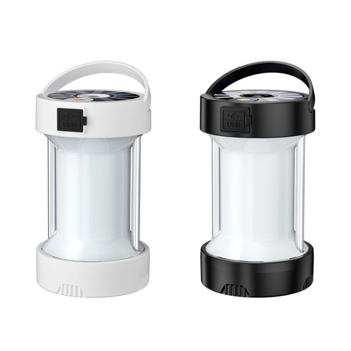 Camping%20Lantern%20Rechargeable%20Camping%20Lights,Solar%20Powered,%20Black%20-%20Image%202