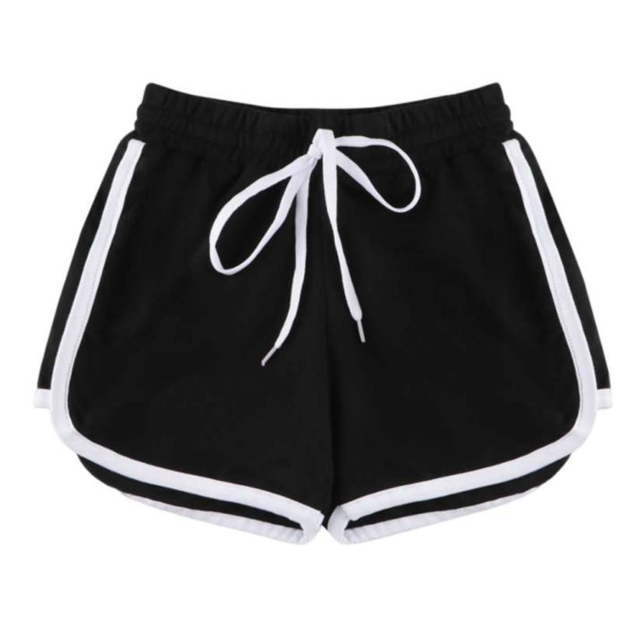 Girls%20Elastic%20Waist%20Contrast%20Binding%20Cotton%20Shorts%20For%20Women%20-%20Multicolor%20%7C%20Fashion%20Cotton%20Shorts%20For%20Women%20-%20Image%206