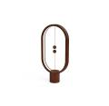 Allocacoc Heng Balance Lamp Wooden Ellipse. 