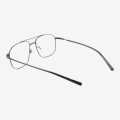 Square Double Bar Shape MetalFrame Normal  Glasses For Unisex. 