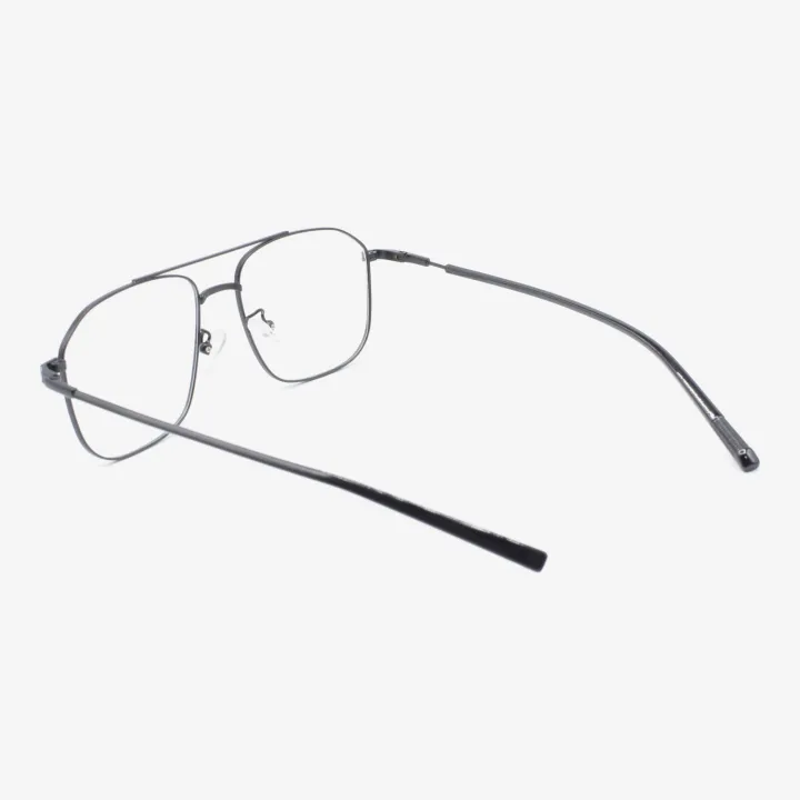Square%20Double%20Bar%20Shape%20MetalFrame%20Normal%20%20Glasses%20For%20Unisex%20-%20Image%204