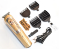 Wishora Premium GEEMY GM-6112 Hair Trimmer for Men Professional Beard Trimmer | Rechargeable Cordless Hair Clipper Machine | Electric Shaver with Stainless Steel Blade Grooming Kit. 