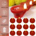 Led Light Water Sensor Diya Artificial Flameless Candle All Occasions Ganapati Navratri Diwali Wedding Party (12-Diya). 