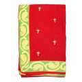 Red Cotton Tulsi Nagma Saree For Women - 008. 