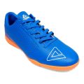 PEAK Futsal Shoes Royal Blue/Orange For Men E39063F. 