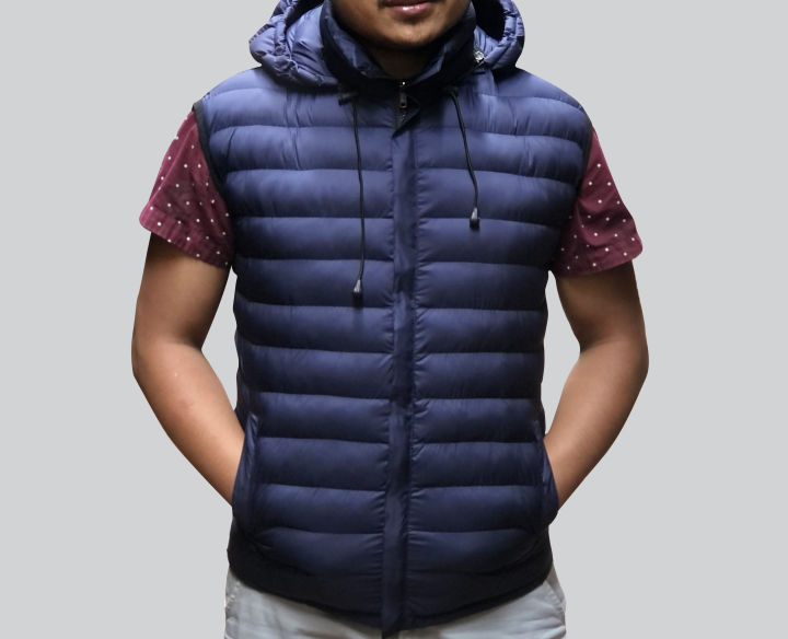 Moonstar%203%20Layer%20Sleeveless%20Silicon%20Hooded%20Jacket%20For%20Men%20-%20Fashion%20%7C%20Multicolor%20-%20Image%203