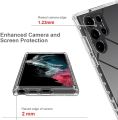 Samsung Galaxy S24 Ultra Transparent Clear Case. 
