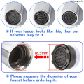 WeihonghunfeiHigh Quality 10PCS Faucet Aerator Replacement Replacement Parts Accessories for Sink Faucet Flow Restrictor, Kitchen Bathroom Cache Aerators with 2Pcs Removal Tool. 