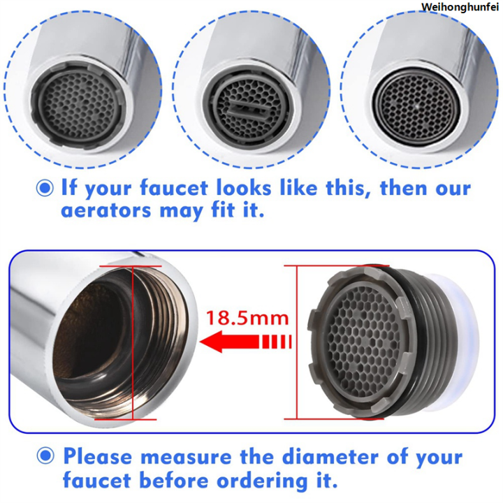 WeihonghunfeiHigh%20Quality%2010PCS%20Faucet%20Aerator%20Replacement%20Replacement%20Parts%20Accessories%20for%20Sink%20Faucet%20Flow%20Restrictor,%20Kitchen%20Bathroom%20Cache%20Aerators%20with%202Pcs%20Removal%20Tool%20-%20Image%202