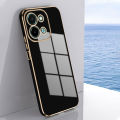 Vantime Case for vivo Y28 4G Soft Electroplated Glossy Back Ultra Thin Back Cover. 