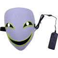 New Creative LED Halloween Clown Glow Mask White Green Blue Red Crying Smile Clown. 