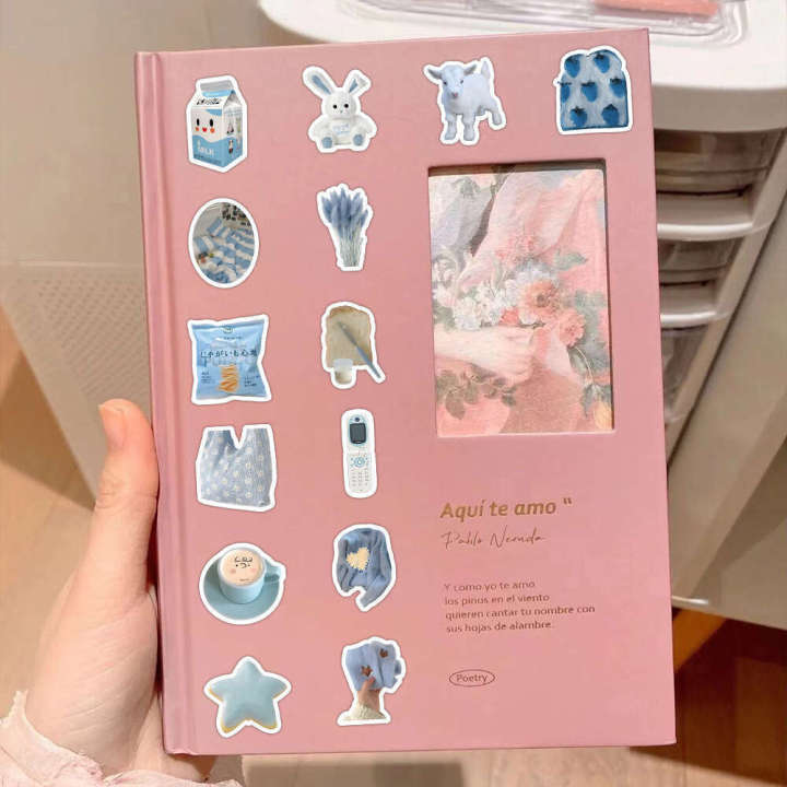 60%20Ins%20Style%20Blue%20Cute%20Girl%20High-Value%20Realistic%20Decorative%20Epoxy%20Phone%20Case%20Small%20Stickers%20Waterproof%20-%20Image%203