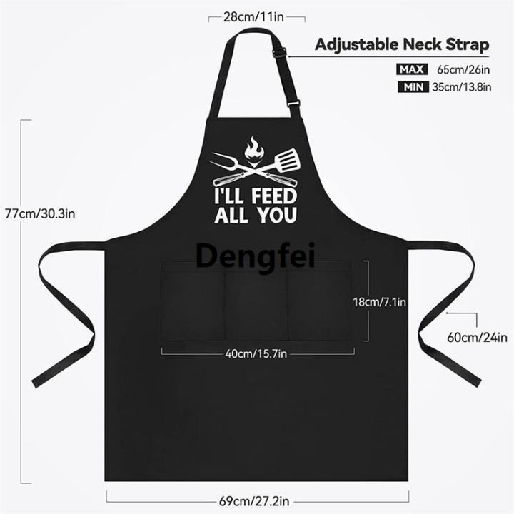 Dengfei%20Luxury%20ot%20Funny%20bet%20Logo%20ouse%20rinting%20itchen%20estaurant%20Cooking%20Chef's%20Q%20an%20Woman%20Adjustable%20e%20anger%20Cleaning%20n%20-%20Image%204