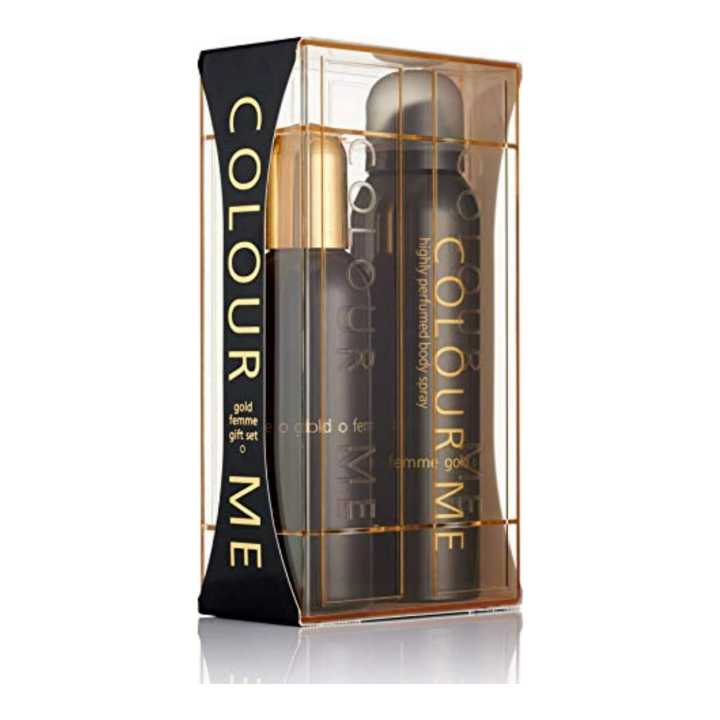 Colour Me Gold Women Gift Set Edp 100MlL+ Deo Women Perfume 150ML