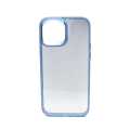 Light Blue Iphone 13 Pro Max Metal Camring Case. 