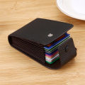1 pc Men Credit Card Holder Leather Purse for Cards Case Wallet for Credit ID Bank Card Holder Women Cardholder and Coins. 