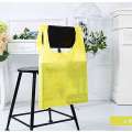 Oxford Cloth Square Foldable Shopping Bag Customizable Advertising Creative Eco-friendly Polyester Portable Handbag. 