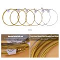 Practice Daily Fit 6 Corrosion Resistant Winding New Wire 2025 Core Strings AsunygiroZIKODAG-010 Ultralight Acoustic Folk Guitar High Carbon Steel Brass String Set, Beginner. 