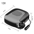 12V 150W Car Heater Portable Car Heater Fast Heating & Cooling Fan 2-In-1 Modes Windshield Defogger Car Heater Easy to Use. 