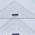 NCANRUI 6x Chart Drawing Triangle Ruler for Ship Drawing 300mm Large-Scale Triangle Ruler. 